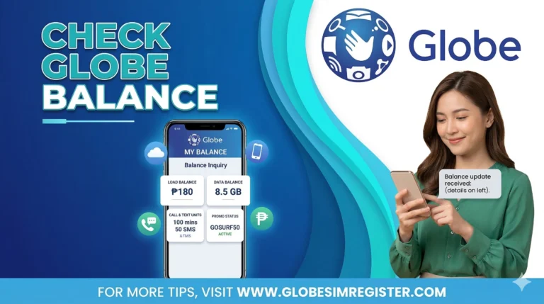 Check Globe SIM Balance